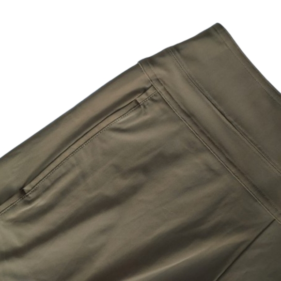 Athleta Cosmic Wide Leg Pant Size 6 Olive Track Travel Outdoors NEW NWT - Picture 6 of 13